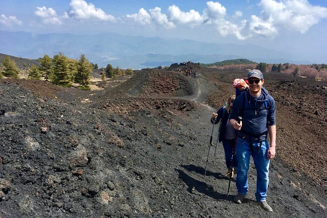 2002 Crater Excursion - Northern Etna - Piano Provenzana: where your Etna north hike actually starts