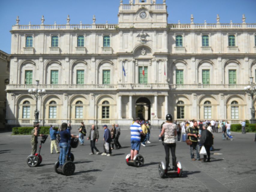 3-Hour Catania Segway PT Authorized Tour - Bellini connections: Teatro Bellini, Piazza Vincenzo Bellini, and the Catania Swan