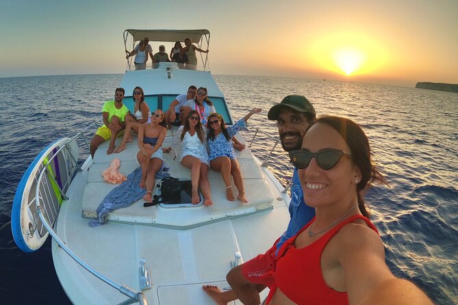 3-Hour Dolphin watching at sunset with aperitif - Sunset Dolphins from Lampedusa: The 5:30 PM Start Makes It Work