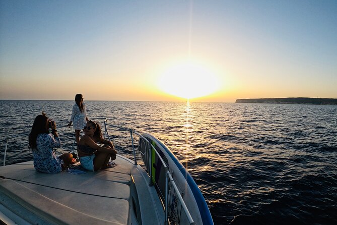 3-Hour Dolphin watching at sunset with aperitif - The aperitif at golden hour: what you’re actually getting