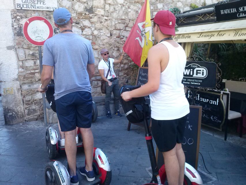 3-Hour Taormina Segway PT Authorized Tour - Piazza IX Aprile Belvedere and the Greek-Roman Theatre Approach