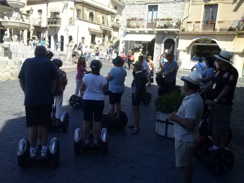 3-Hour Taormina Segway PT Authorized Tour - The Tour Pace: Short Guided Stops, Fast Sightseeing, Real Breaks