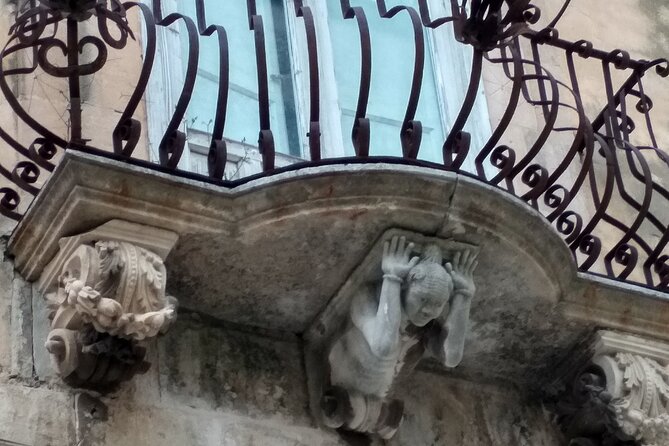 3-hour walking tour Discovering Ragusa Baroque - The late Baroque balcony sequence: masks and grotesque faces you’ll remember