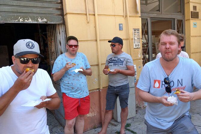 3-hours Street Food Bike Tour in Palermo - Stop 1: La Cala, Palermo’s oldest-port sea arc