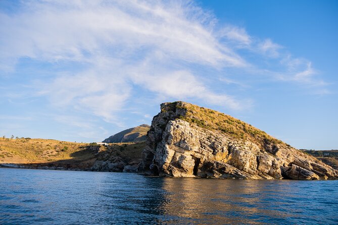 9h Scopello and Gypsy Private Boat Tour from San Vito lo Capo - Stop 1: Circolo Nautico Costa Gaia and the shoal fishing trap