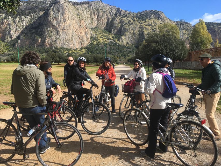 a PRIVATE ride of Favorita Park and Mondello - Patriarca della Favorita and Photo Stops: The View Part of the Puzzle