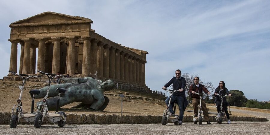 Agrigento: Valley of the Temples E-Scooter Tour - The big monuments on your Via Sacra circuit: Hera Lacinia, Concordia, Hercules Victor
