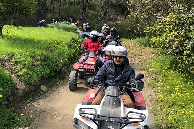 Alcantara Gorges Quad Tour 70% off road - 1 HOUR - If you’ve never driven a quad, here’s how to think about the “hard part”