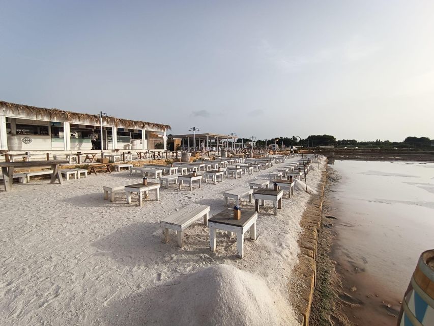 Aperitif in a old tub of salt in Marsala - Marsala’s Stagnone: Where Sky and Sea Feel One