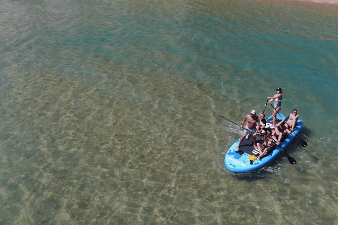 Big SUP / Paddle Board for Groups in Torre Salsa Nature Reserve - The huge group SUP: turning coordination into the main attraction