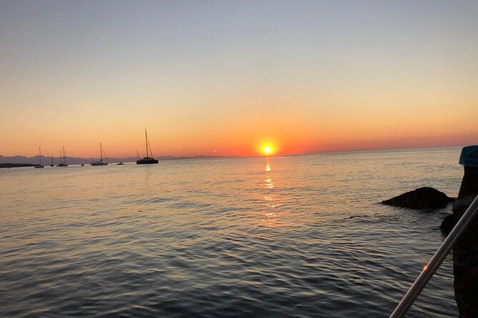 Boat excursion along the coast of Cefalù - The Crew and the Onboard Vibe (Mario, Nicola, Est, and the Music Factor)