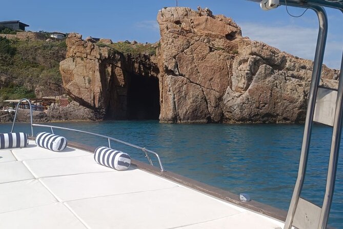 Boat excursion to Cefalu with aperitif - Stop 3: Spiaggia Kalura, tea, and aperitif at the perfect hour