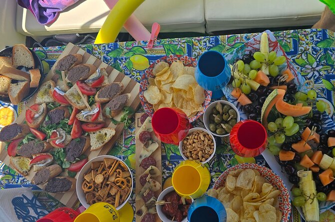 Boat Excursions Coast to Coast Cefalù with aperitif - What’s included onboard (and what you should bring)