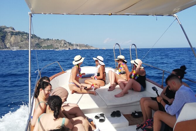Boat tour Giardini Naxos Taormina Isola Bella Blue Grotto - What the group size and timing really do for you