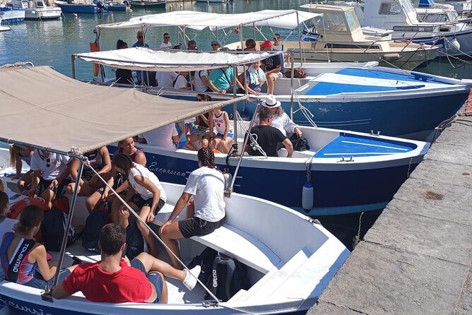 Boat tour Ortigia and Syracuse sea caves - Sea Caves From the Water: How the Stops Usually Feel