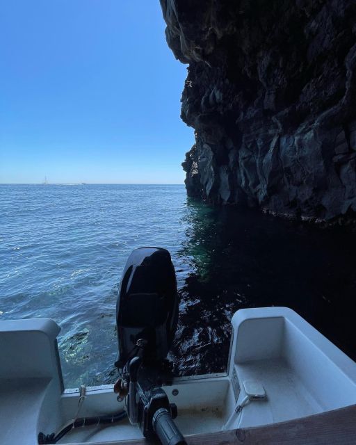 BOAT TOUR WITH APERITIF ON BOARD IN THE CYCLOPS ISLANDS - Swimming Stop: Short, Simple, and Best for Confident Swimmers