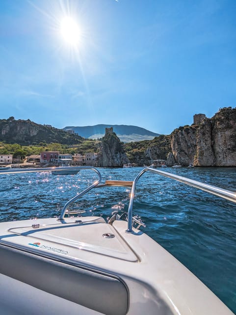 Castellammare del Golfo: Rent a Boat Without a Skipper - Scopello’s tonnara moment: passing the iconic viewpoint