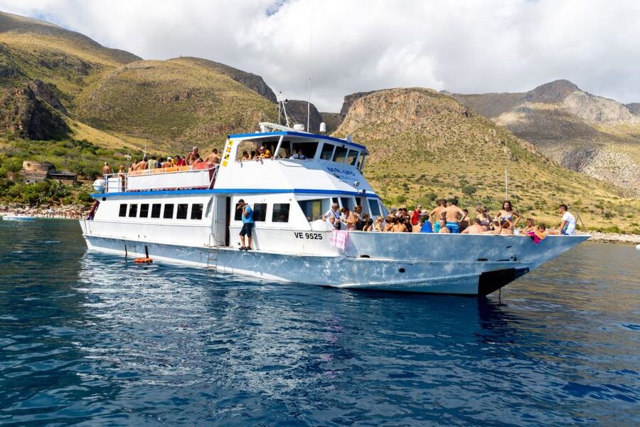Castellammare: San Vito Lo Capo Boat Day Trip with Swimming - Key highlights to look for