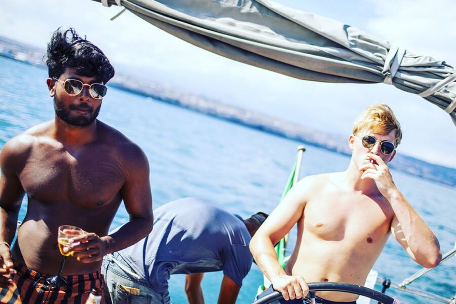 Catania: Coastline Sailing Trip with Aperitif and Prosecco - Swimming in the Ionian Sea: relaxing when conditions cooperate
