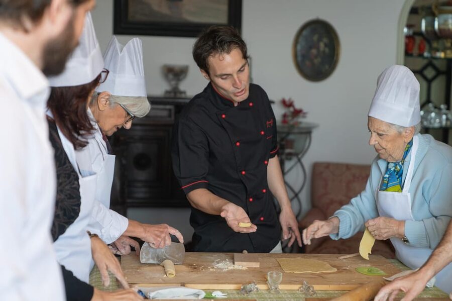 Catania: Cooking class set in a sea front historic villa - The Villa Dinner: Appetizer, Your Pasta, and a Sweet Finish