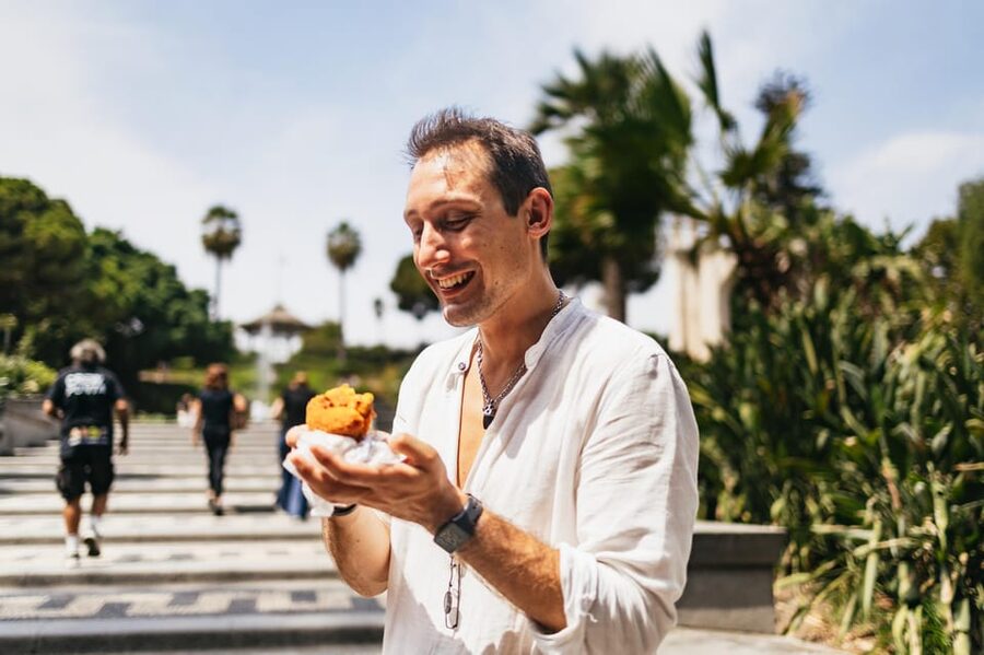 Catania: Guided Street Food Walking Tour - Meeting at Via Crociferi and Getting Your Bearings