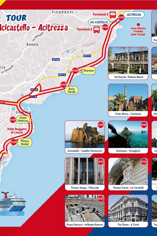 Catania: Hop-On Hop-Off Bus to Acicastello and Acitrezza - Quick hits to know