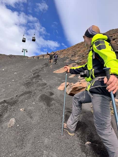 Catania: Mount Etna Adventurous Hiking Tour with Equipment - Lunch and snacks: plan for fuel, not just food