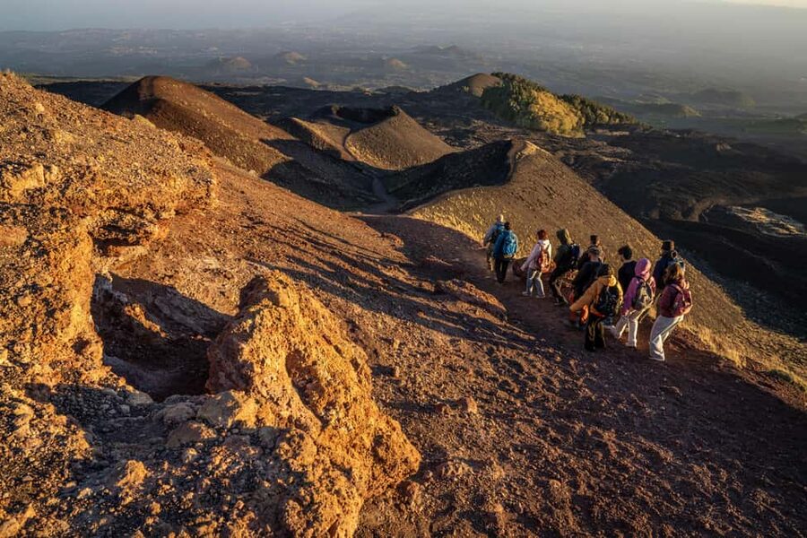 Catania: Stunning Etna Sunset Tour with Pickup and Drop-Off - Piano Vetore: extinct craters and the easy trek to altitude