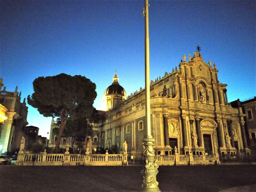 Catania: Underground and Street Food Walking Tour - The Amenano Underground River and the Thermal Baths Finish