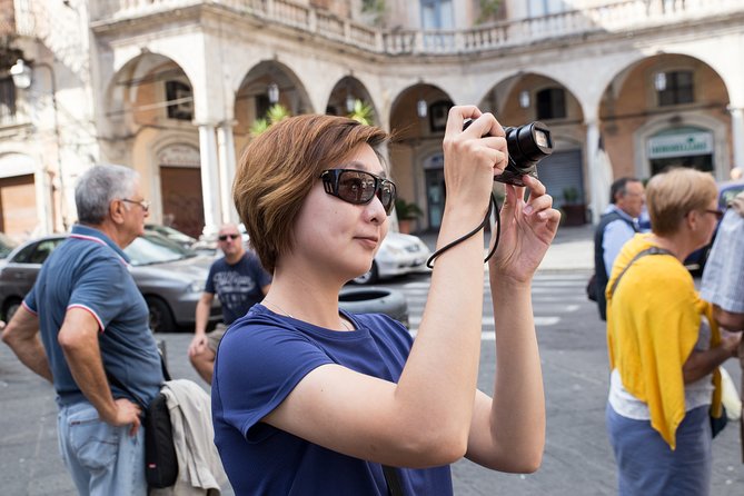 Catania unique walking tour of the city center - The Duomo Square Moment: Cathedral, UNESCO Setting, and the Elephant Fountain