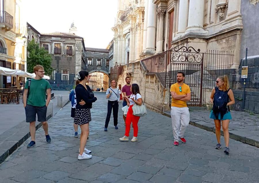 Catania: walking tour with tasting - Via Crociferi: Legends, Streets, and a Walk That Actually Feels Planned