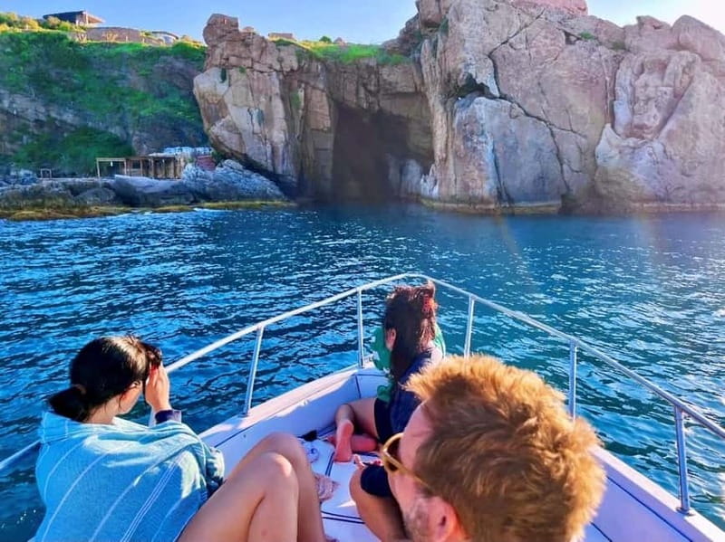 Cefalù: Mini Yacht Tour with Caves, Snorkeling, and Open Bar Aperitif - On board: what comfort looks like on a 12-meter mini yacht