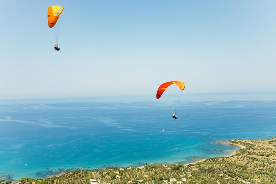 Cefalù: Tandem Paragliding Flight and GoPro13 Video - Entering The Day from Cefalù Center (and the Lascari Backup Plan)