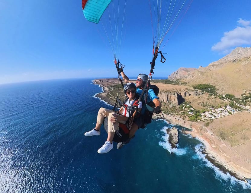 Cefalù: tandem paragliding flight and insta360 video - FAQ