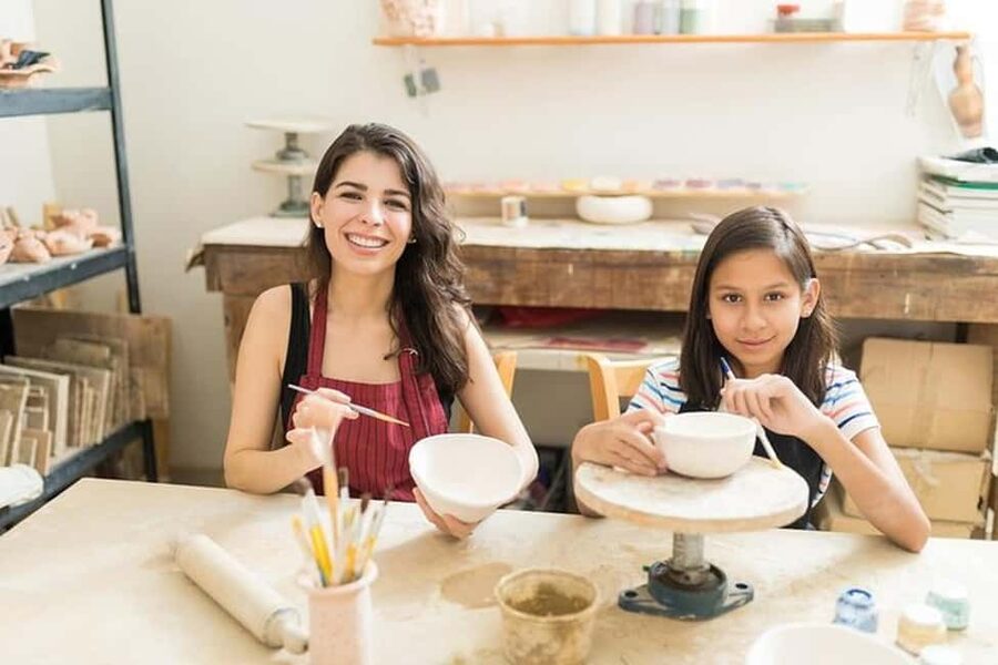 Ceramic workshop in Catania with a local expert - The 3-hour flow: intro, throwing, painting, and what happens after