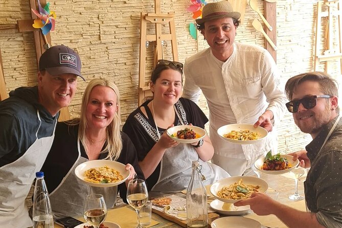 Cooking Class with Seaview with Chef Mimmo - The Wine, Focaccia, Cheese Setup That Gets You Ready to Cook