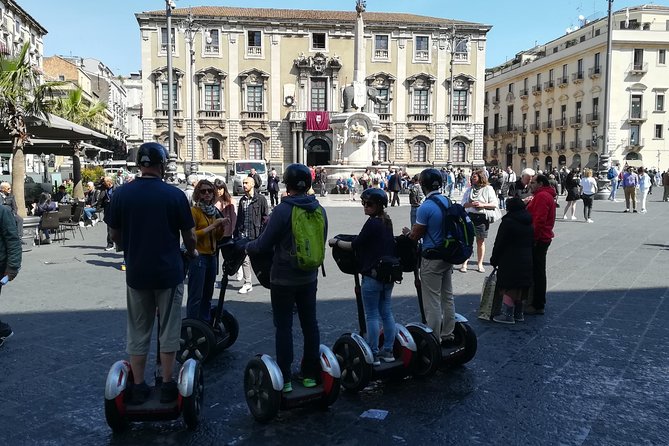 CSTRents - Catania Segway PT Authorized Tour - Benedictine Monastery Exterior: A Quiet Counterpoint