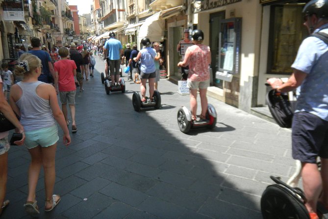CSTRents - Taormina Segway PT Authorized Tour - Porta Catania and the Capuchin church pause to end the ride