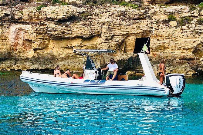 Daily Egadi Tour: Favignana and Levanzo in Rubber Dinghy - Snorkeling gear and water: small inclusions that matter