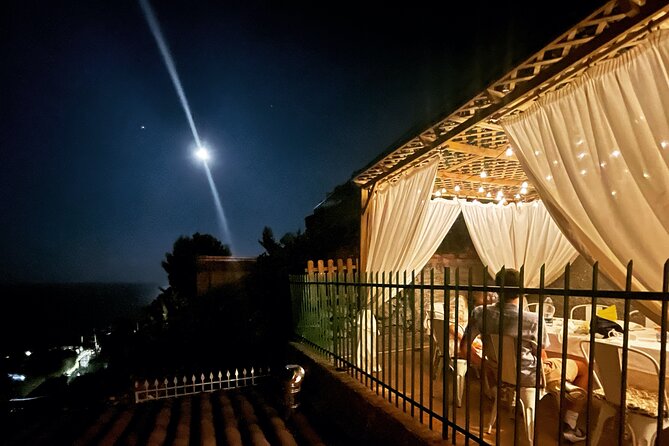 Dinner in a home restaurant with Chef Massimo in Taormina - Terrace Aperitif: Where the Evening Sets Its Pace