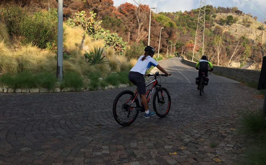 Discover MtPellegrino with a PRIVATE Guided Bike Tour - The Early Climb: Scala Vecchia to the Holy Mountain