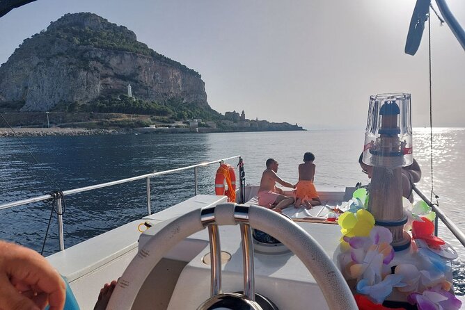 Discovering Cefalù's Coastline Activity on a Mini Catamaran - The value question: $47.40 for 3 hours on the water