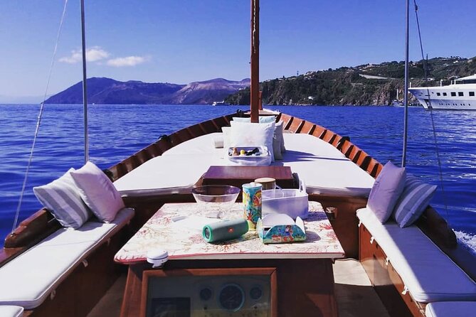 Discovering Lipari by boat (Private tour) - EX Cave Pomice: a natural pool feeling from the seabed