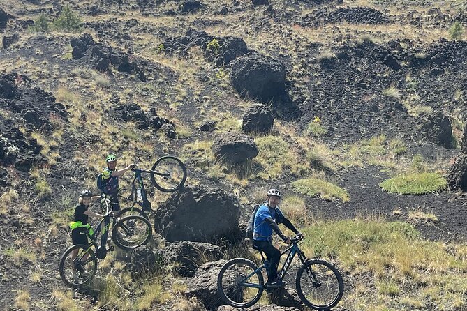 E-bike excursion on Etna - The southern slope ride: how the “easy” route still feels real