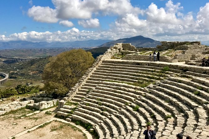 ERICE and SEGESTA Private Exclusive Tour starts from Palermo with Guide Driver - Erice: medieval streets, a lunch break, and the Norman castle garden view