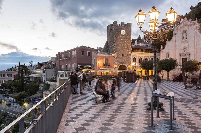 Etna and Taormina tour - Taormina Highlights: Porta Catania, Cathedral Area, and Piazza Views