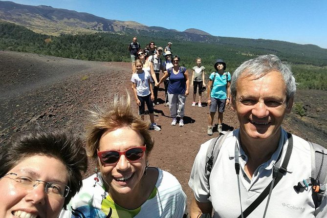 Etna excursion - Inside the lava-flow cave: helmets, torches, and controlled safety