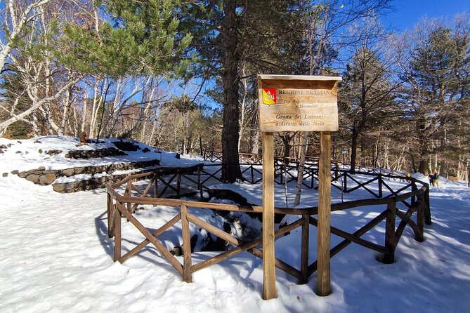 Etna excursion and wine tasting with Sicilian lunch - Grotta dei Ladroni: Helmets, Torches, and Lava-Flow Tunnel Reality