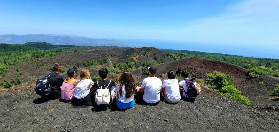 Etna excursion from Taormina and surroundings - Chalet Clan dei Ragazzi: coffee first, then the hike proper