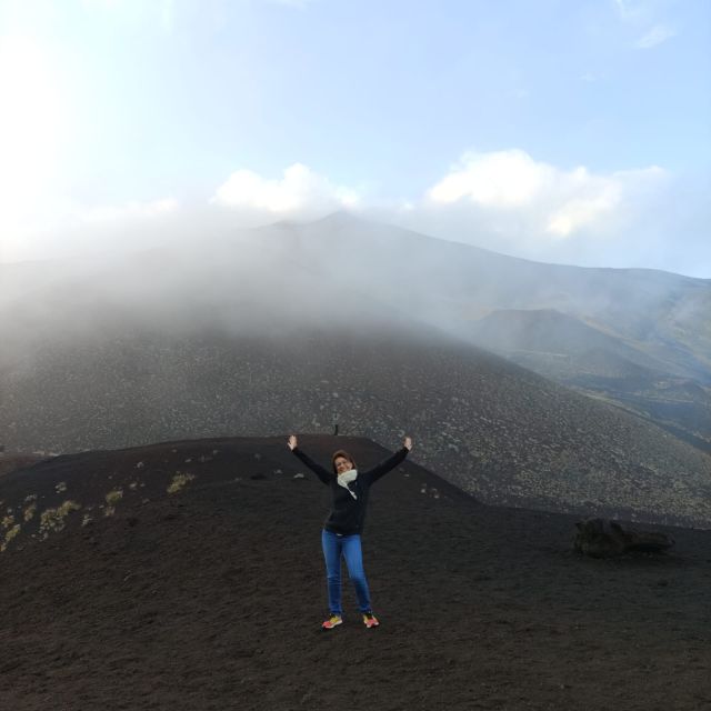 Etna excursions at sunset ancient craters and lava flows - The main event: a guided hike on Etna’s 2 km easy loop
